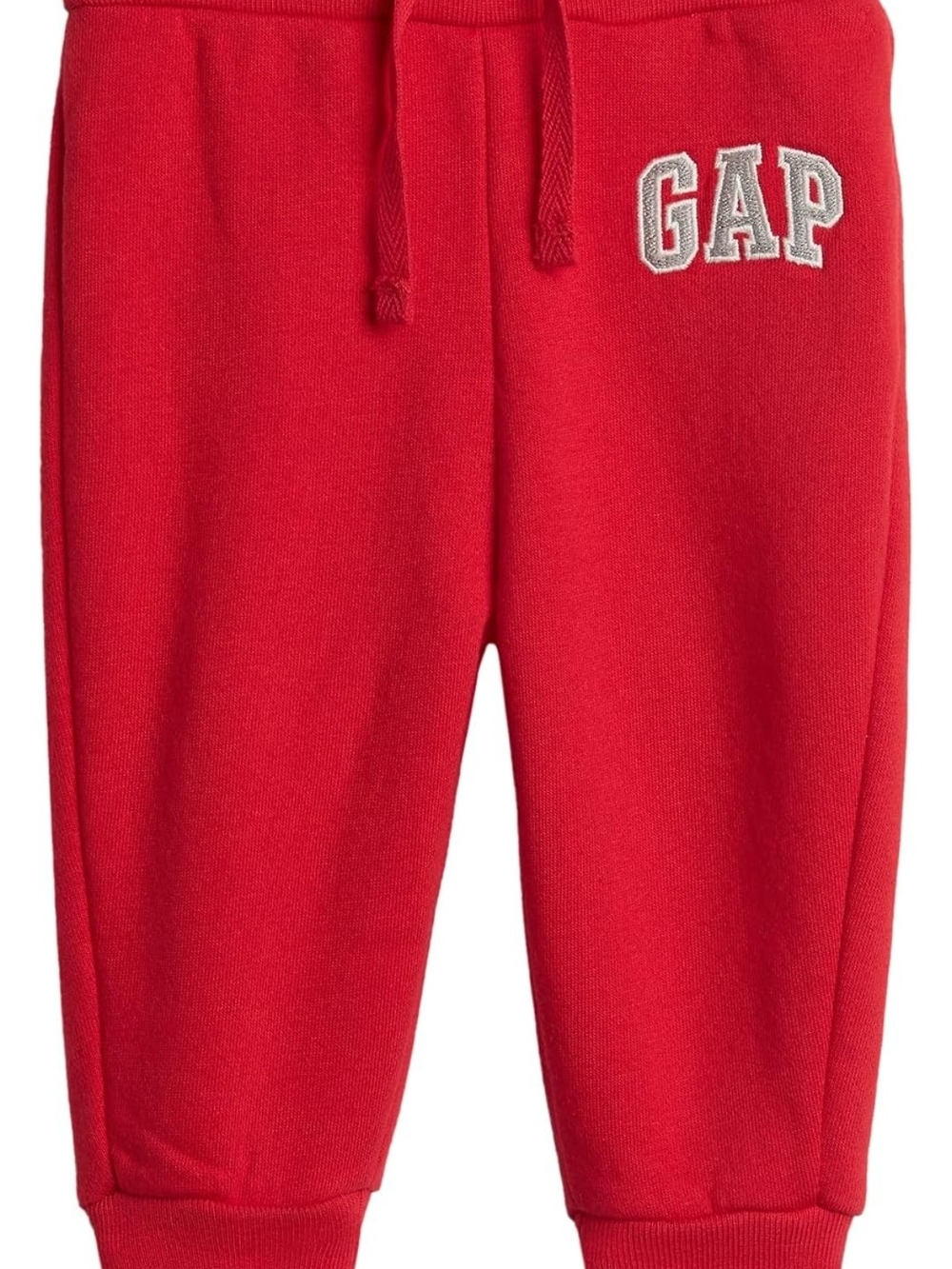 GAP Kids Bright Red Fleece Joggers